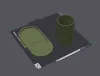 0.2mm layer, 2 walls, 15% infill, no ironing
