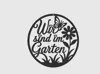 We are in the garden