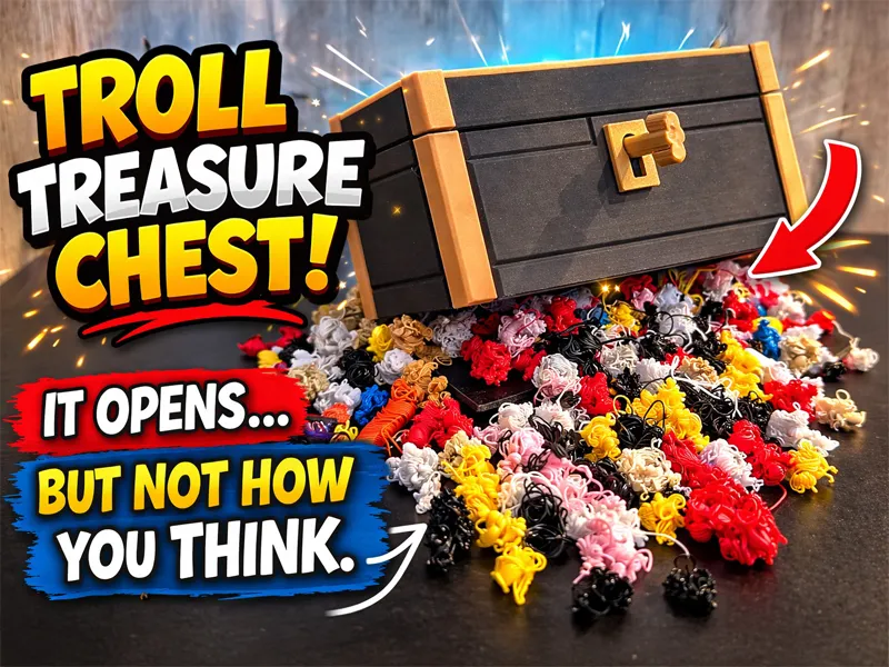 Treasure Chest That Opens… From The Bottom