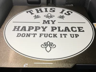 This is my happy place Don't F*** it up