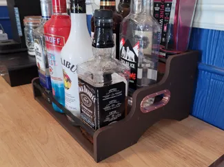 3 Shelf Bar Rack