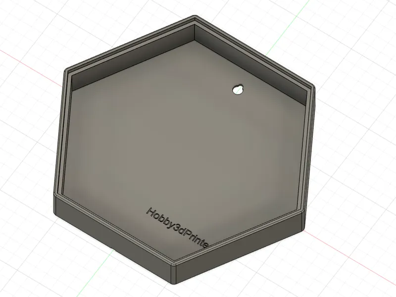 Lithophane Hexagon Gehäuse