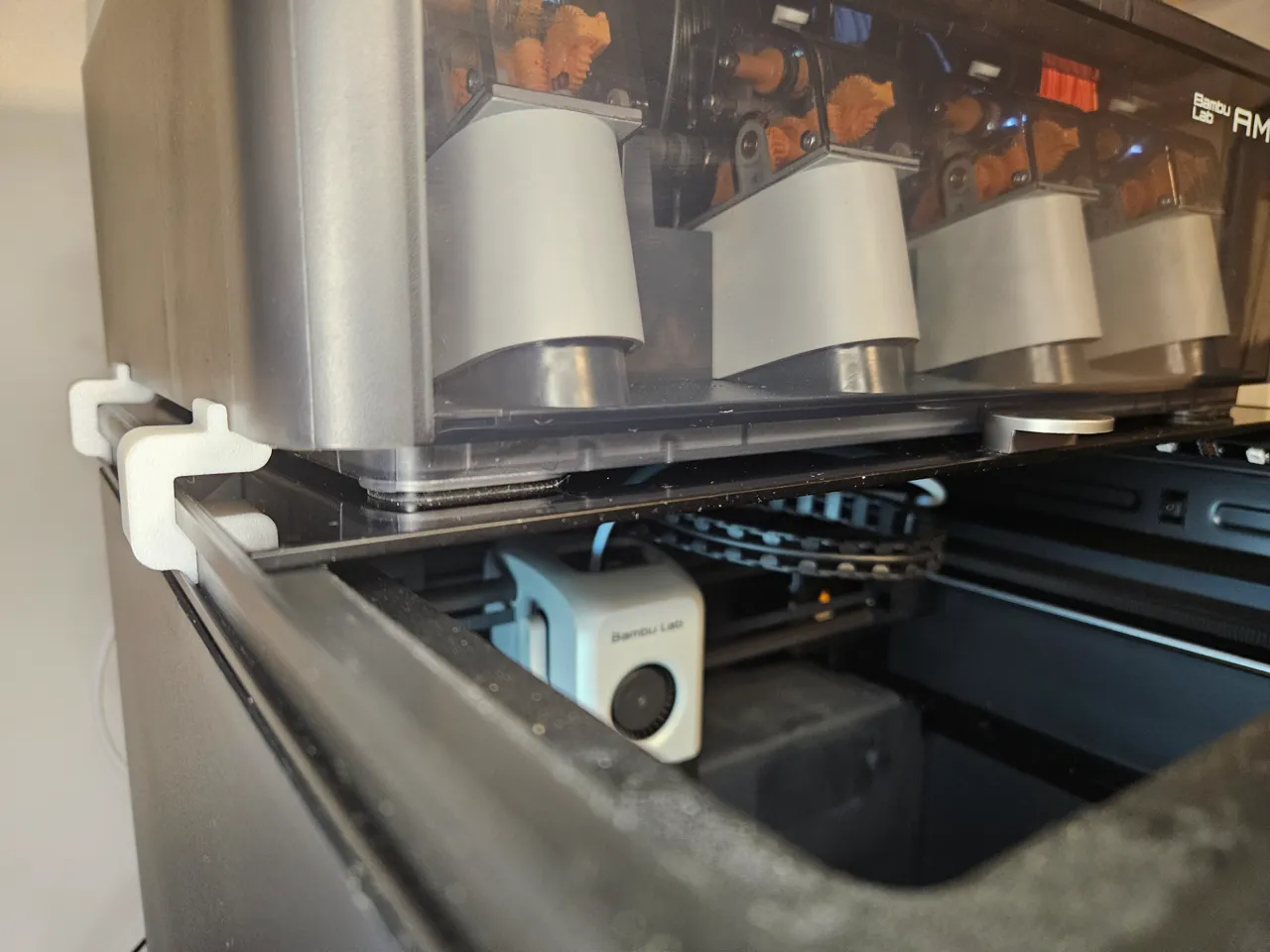 AMS Holder Riser Slider V3 P1P P1S X1C view 3