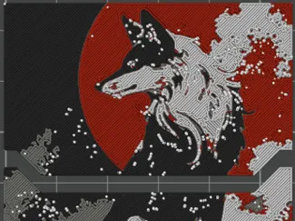 Cigarretes Box Cover Wolf 