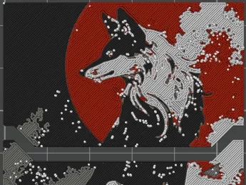 Cigarretes Box Cover Wolf