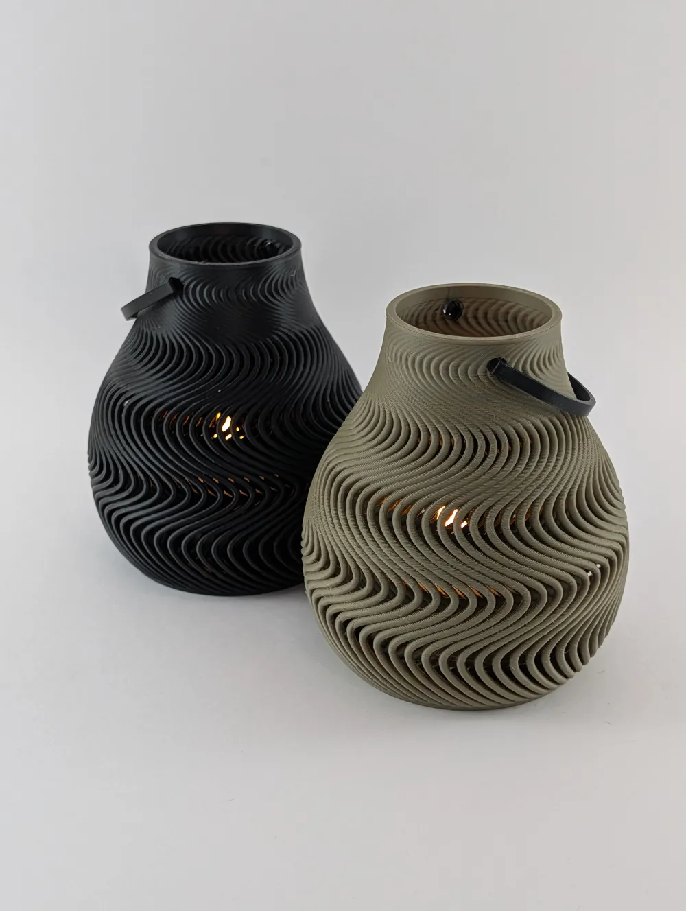 زخرفة ديكور وهدية حامل على شكل شمعة LED تصميم خاص