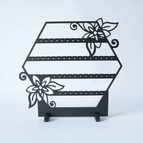 Floral Earring Display Stand view 2