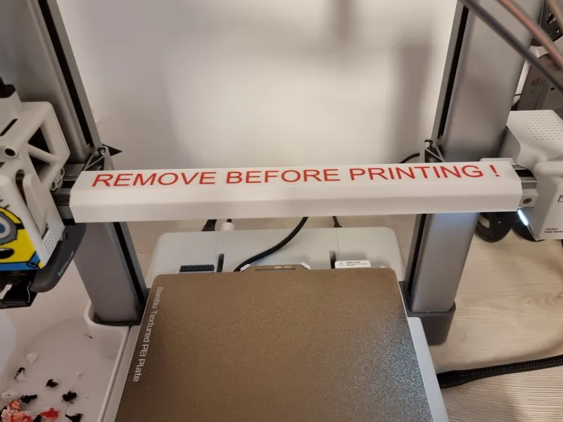 A1 DustCover X-Axis