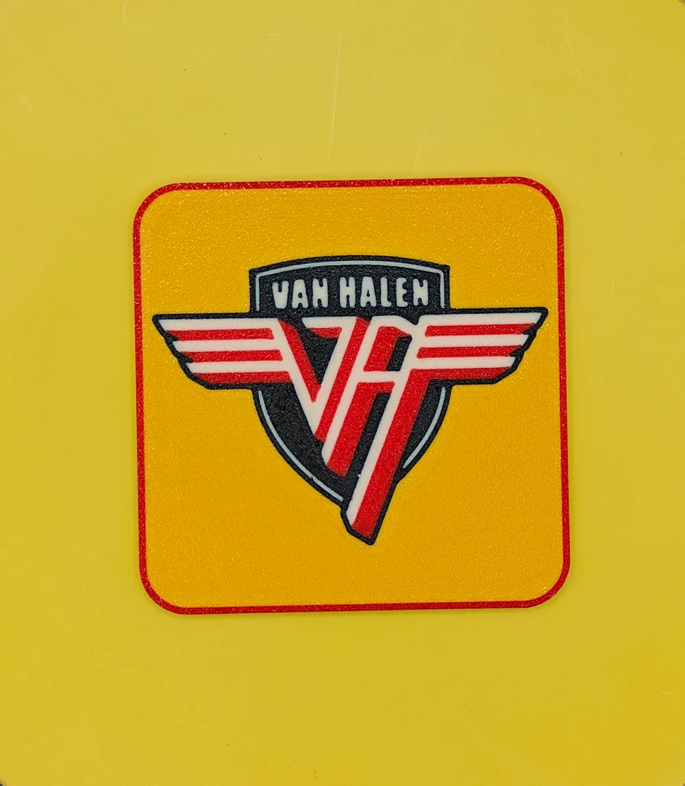 Van Halen Coasters by railimages MakerWorld