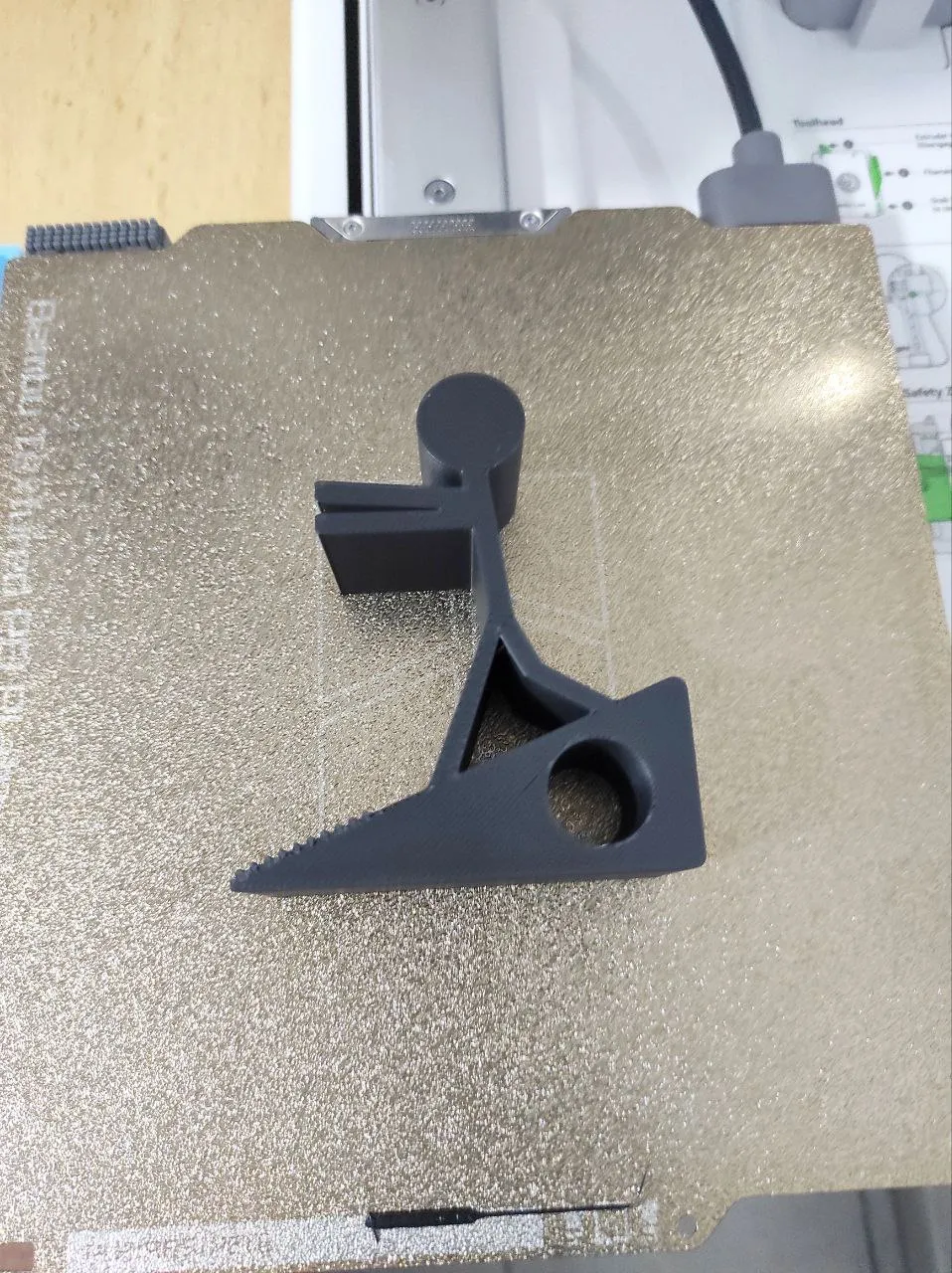 The Door Defender - StickMan Doorstop - Free 3D Print Model - MakerWorld