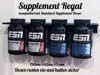 4 Bottle Rack Supplement Shelf