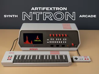Ntron Arcade + Chiptune Synth