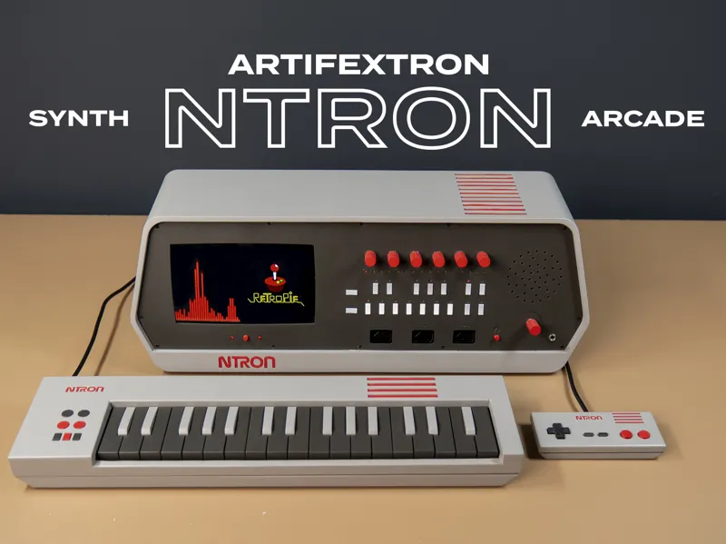 Ntron Arcade + Chiptune Synth