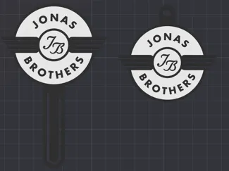 Jonas Brothers Keychain and Bookmark