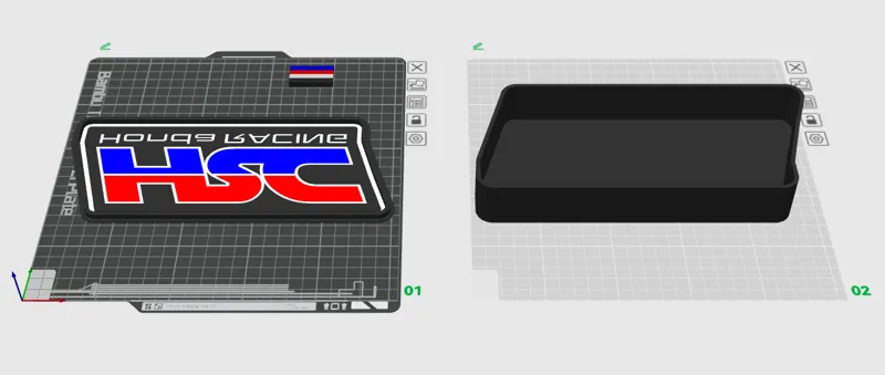 HRC HONDA LIGHTBOX