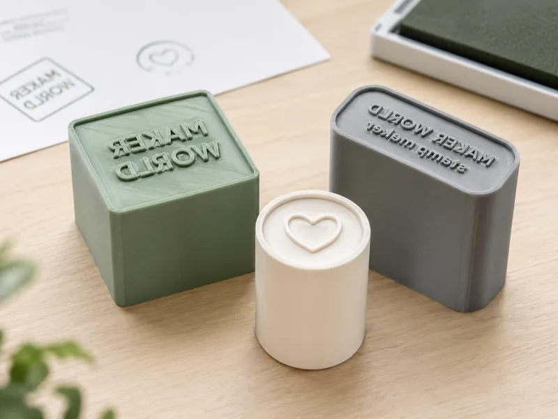 Hanko Style Seal Stamp Maker - Text, SVG & PNG