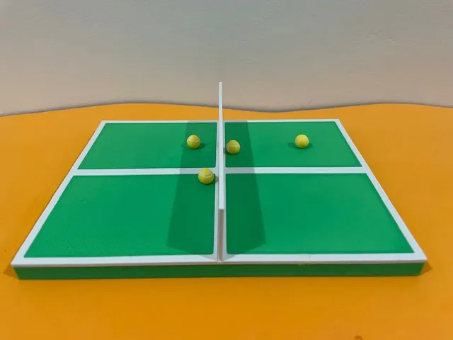 Tennis field model