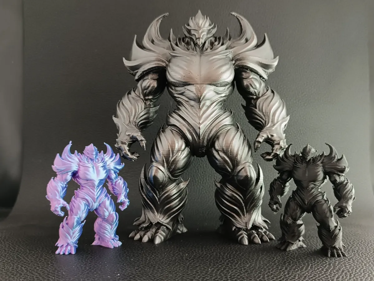 DnD Adamantine Golem – Epic Fantasy RPG Miniature - Free 3D Print Model ...