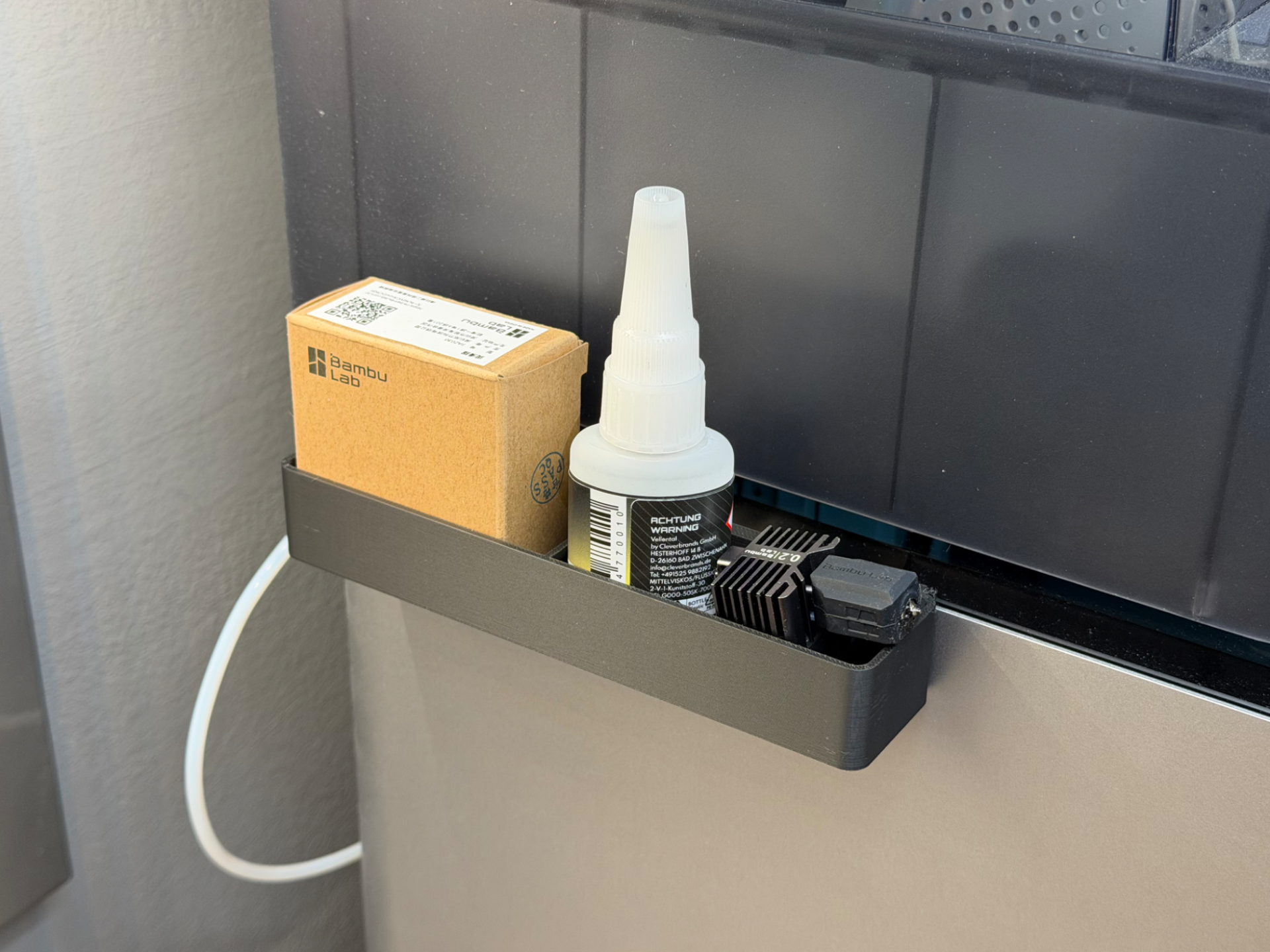 X1C/P1S/P2S - Slim Side Storage Container