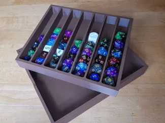 Dice Tray for Dungeon Masters / many Dice