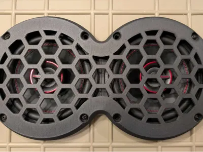Dual DS18 5.25 Grill for an Apache 2800