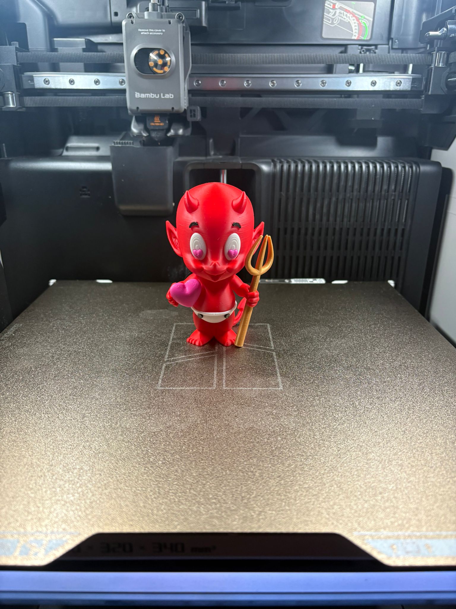 Miniatura 3 do modelo 3D little love devil