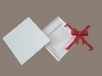Geschenkverpackung optionale Schleife