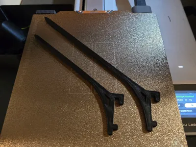 Ikea Skadis pegboard thread holder.