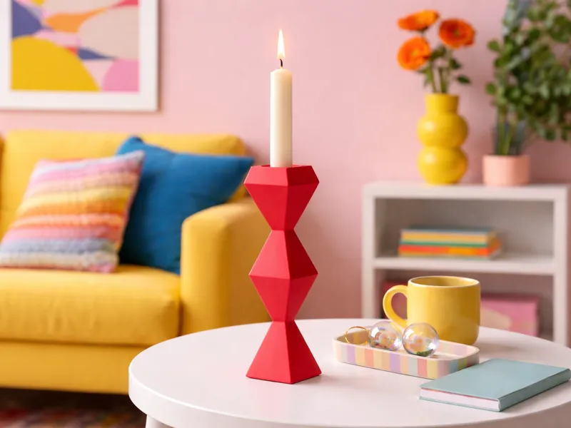 Long candle holder