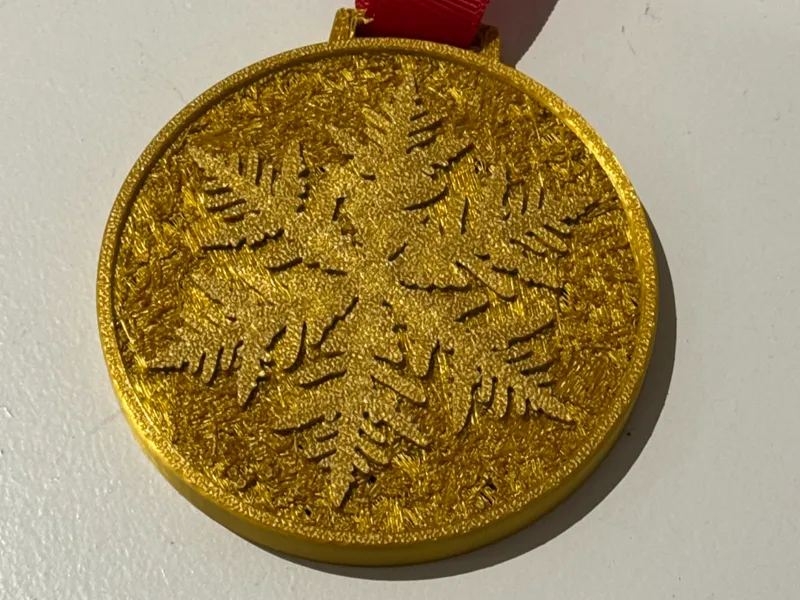 Winter Olympic Medal 