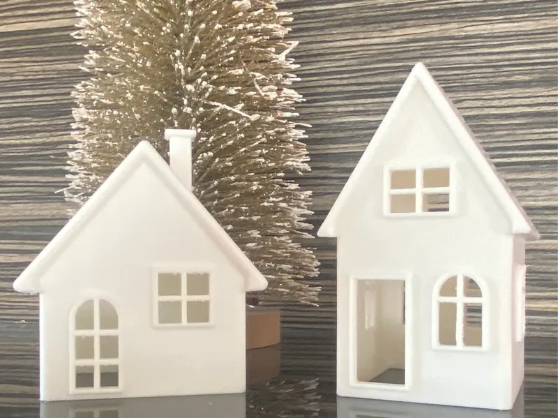 christmas ceramic house 