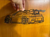 Décoration murale Porsche 911 GT3 RS — photo 3