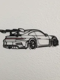 Décoration murale Porsche 911 GT3 RS — photo 4