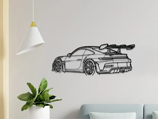 Décoration murale Porsche 911 GT3 RS