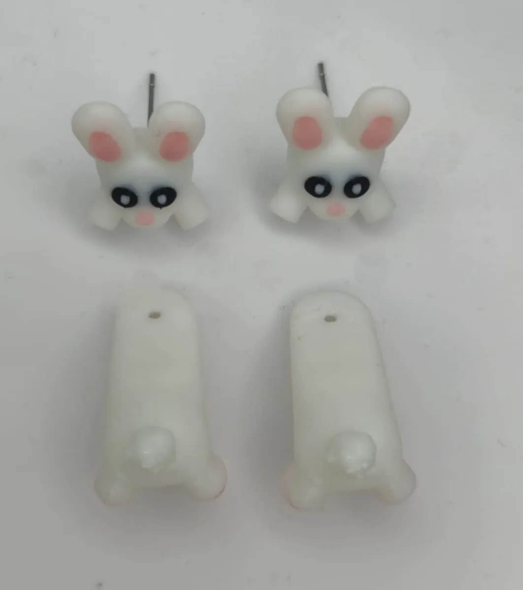 Bunny Earrings view 3