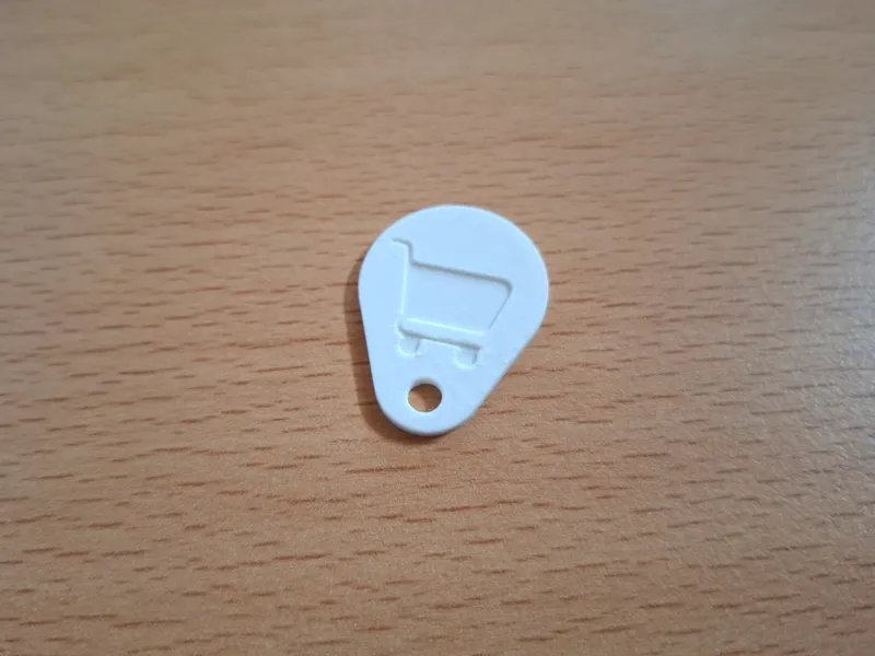 Shopping cart chip