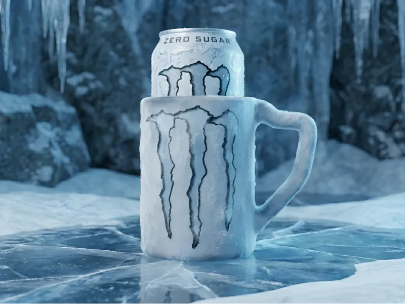 Monster energy can holder