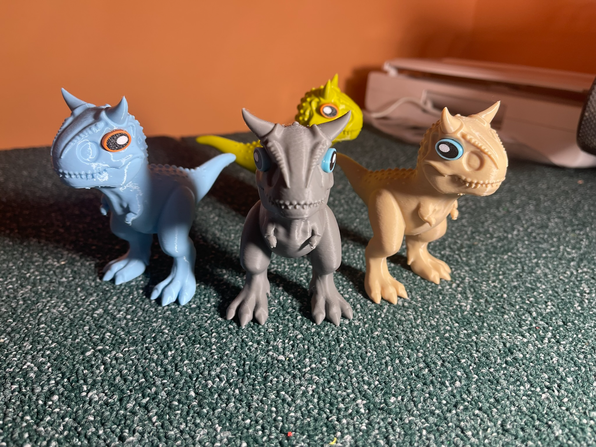 Cute Carnotaurus "Toro" – CARTOON EDITION (noAMS)