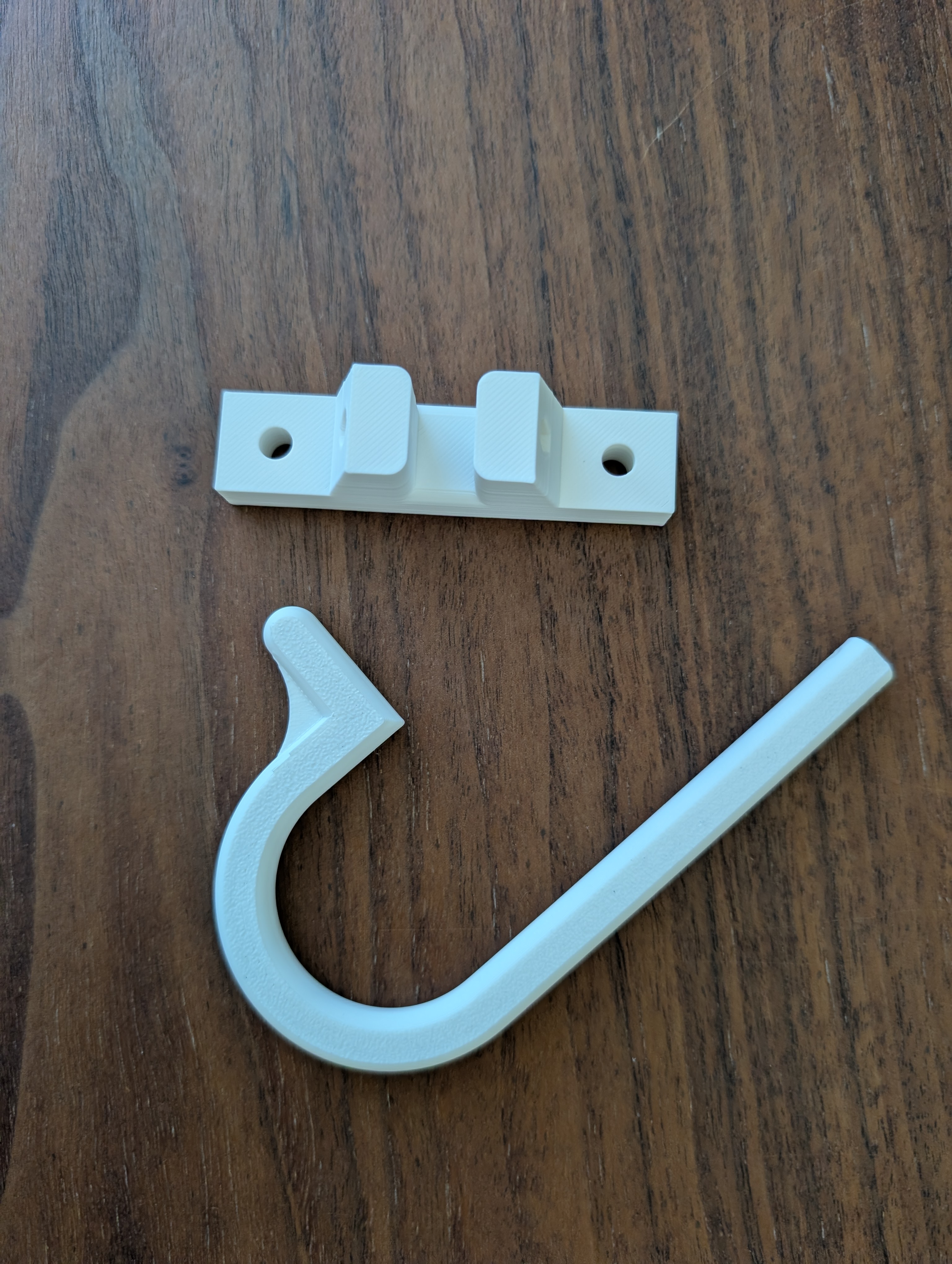 Miniatura 2 do modelo 3D Folding Under Kitchen Cabinet Hook