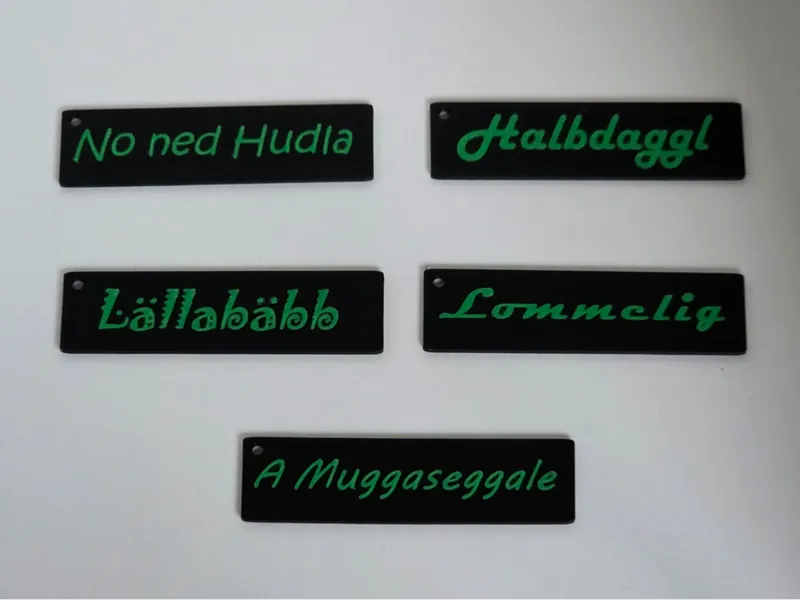 Schildchen/Schlüsselanhänger