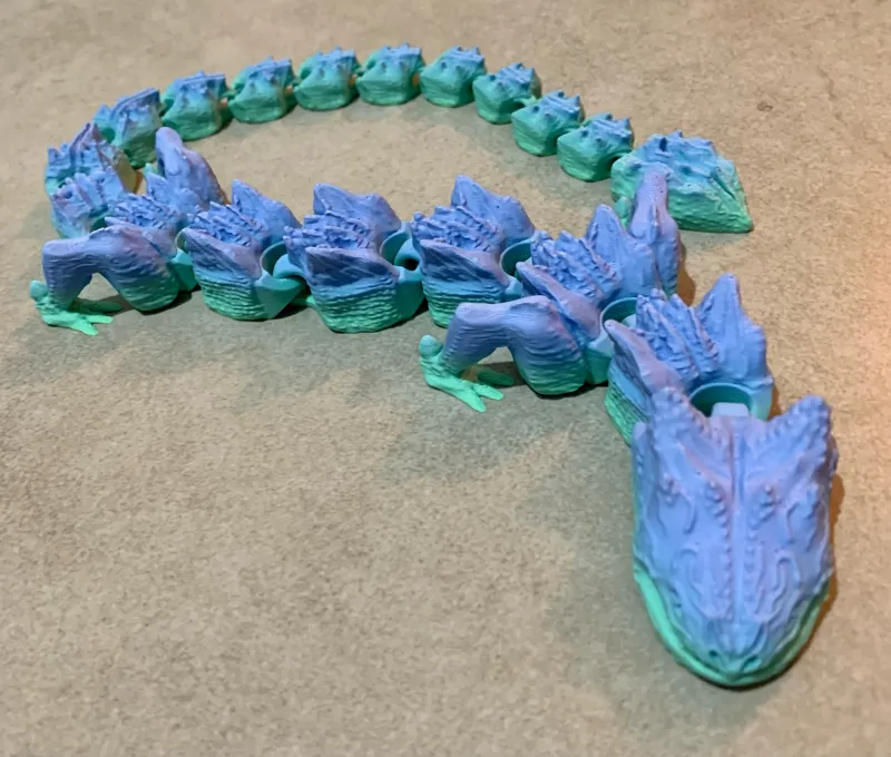 Dragon Snake Articulated (Easy Print/No Support)