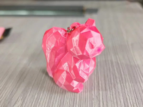 Porte-clés écureuil mignon