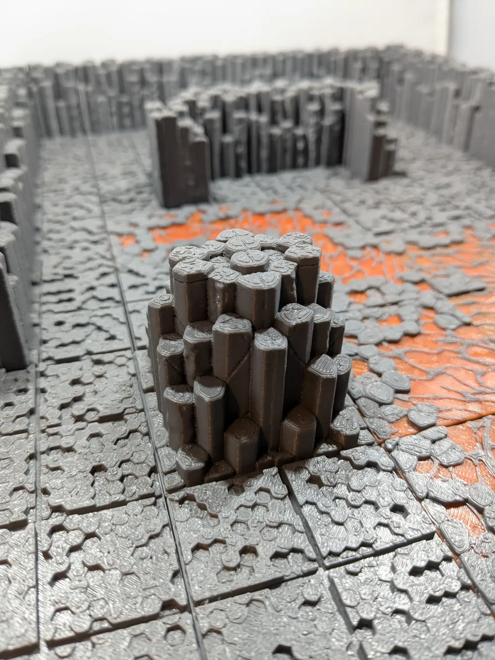 Volcanic cavern tiles (OpenLOCK system) - Free 3D Print Model - MakerWorld