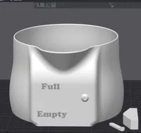 Single-color version "Full/Empty" - 0.2mm layer, 3 walls