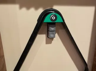 Billiards/Pool Triangle/Chalk Wall Mount Holder