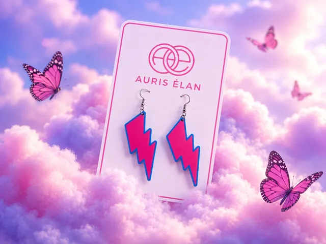 Electric Dream Lightning Earrings