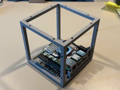 Raspberry Pi MineCube (RPiMC) Base and Frame