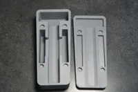 6x3mm magnets - Razor < 106mm total length 42mm total width
