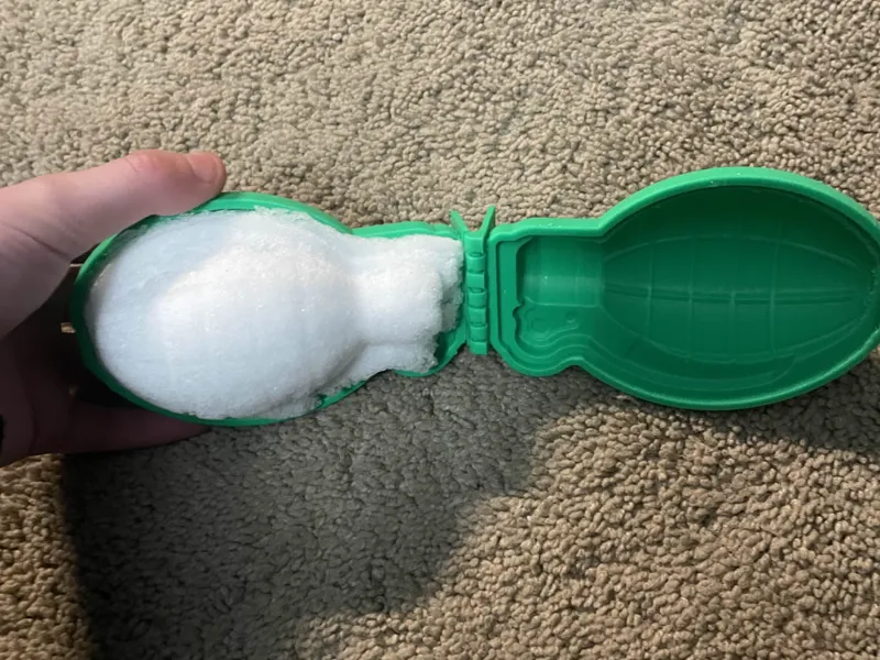 Grenade Snowball Maker With Optional Hinge