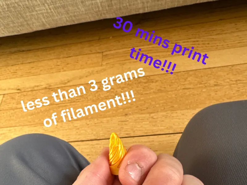Mini Spiral Cone Fidget